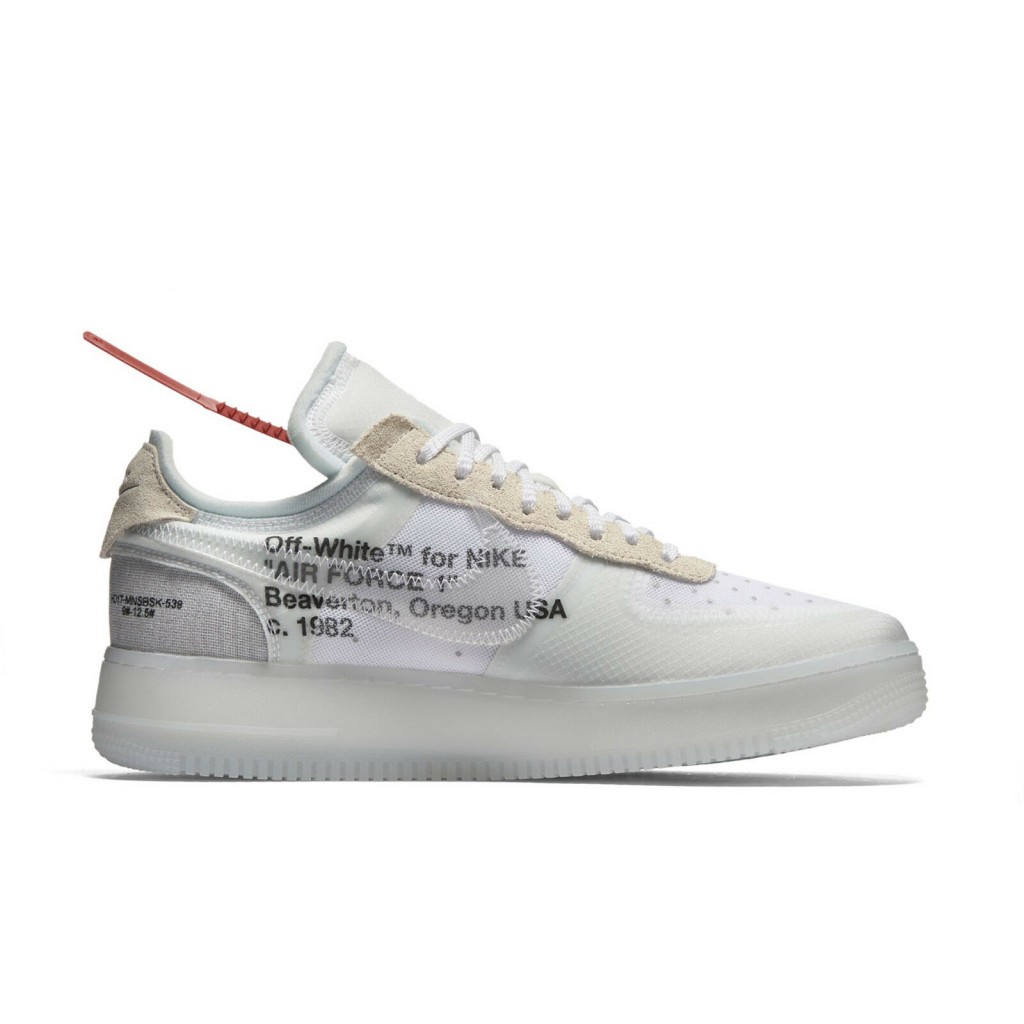 off white air force 1 size 10